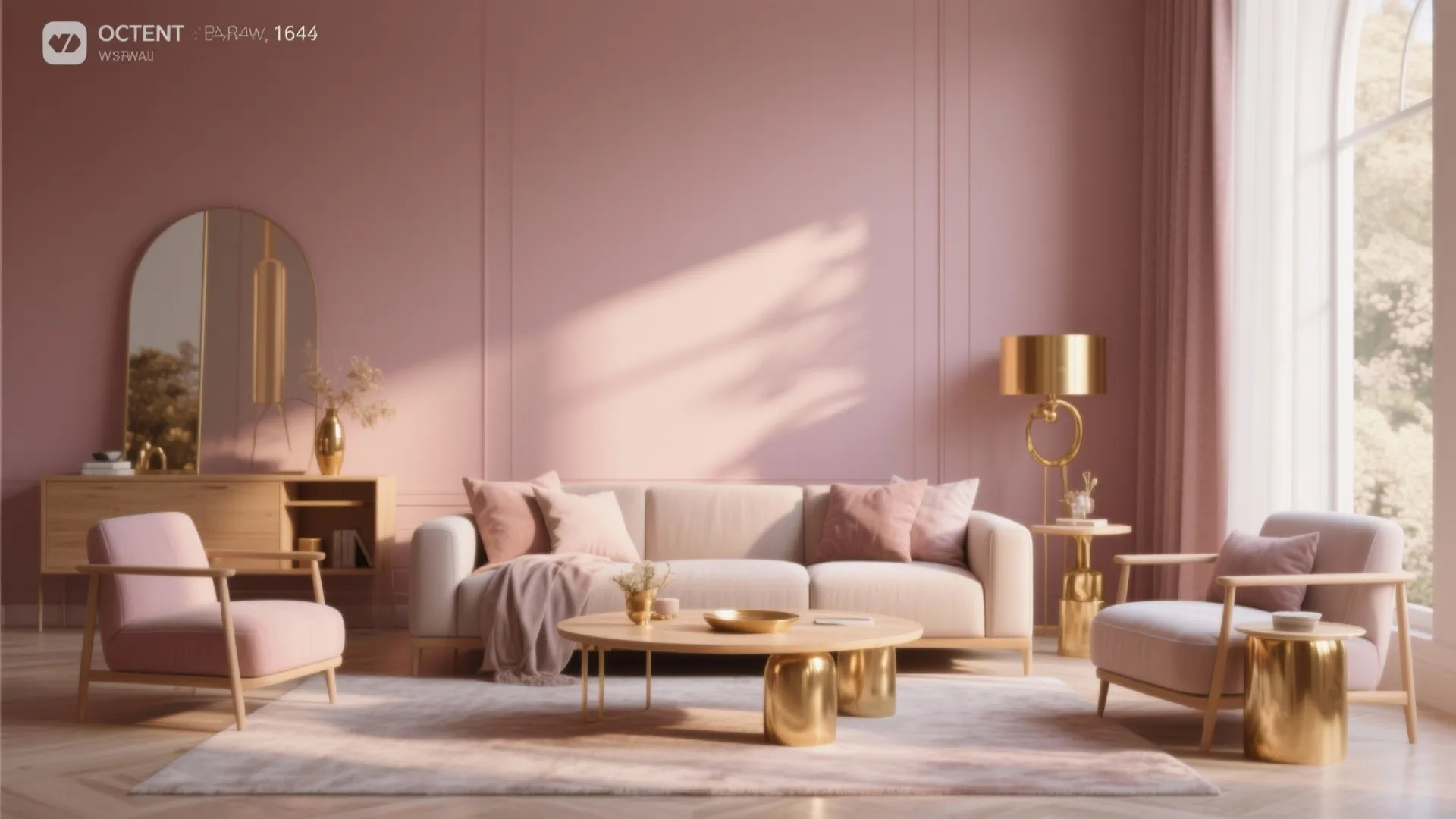 5. Dusty Rose or Blush — soft warmth for modern romance