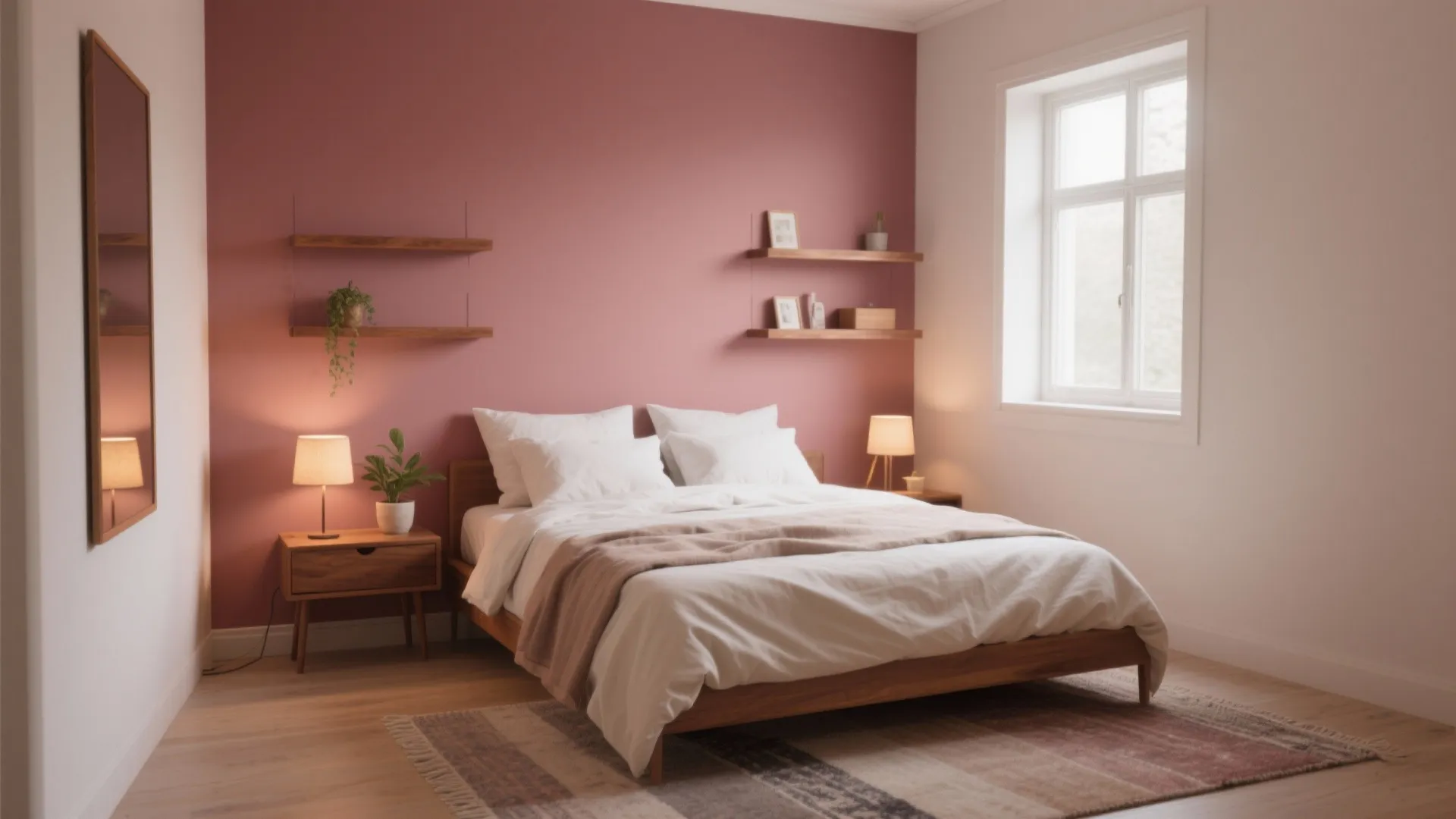 5 Red Paint Ideas for Cozy Bedrooms: Creative red bedroom paint ideas that make small spaces feel warm and stylish