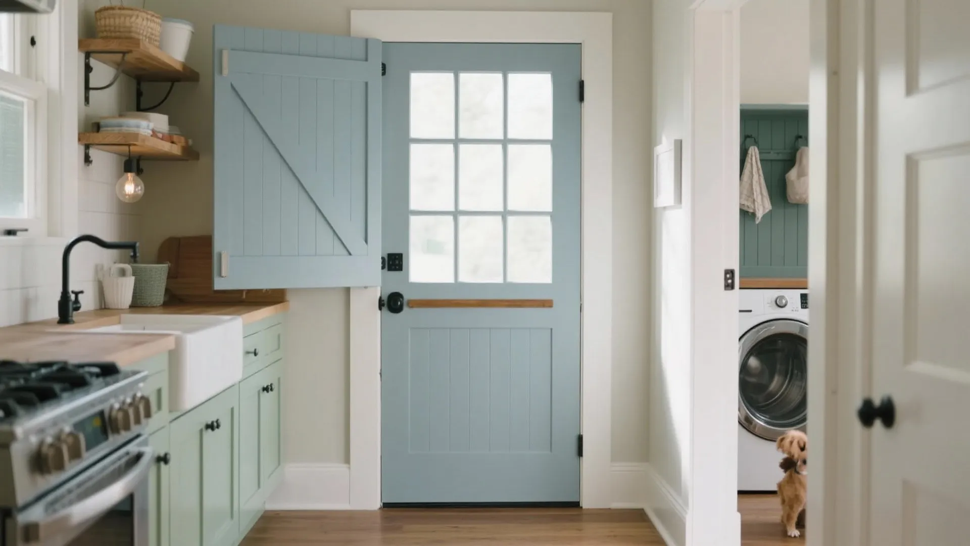 DIY Interior Dutch Door: Transform Your Home on a Budget: 1 Minute to a Stylish Split Door—Save Time & Money