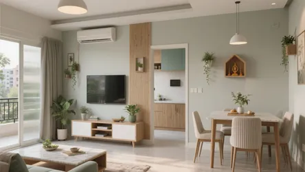 2 BHK Flat in Delhi Dwarka: 5 Smart Design Ideas