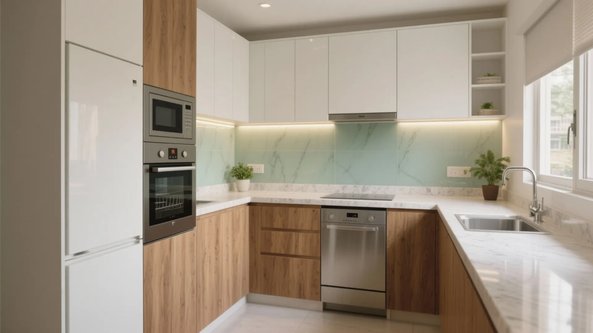 2 BHK Flat in Dwarka: 5 Smart Kitchen Design Ideas: Small space, big creativity—my senior designer playbook for a 2 BHK flat in Dwarka