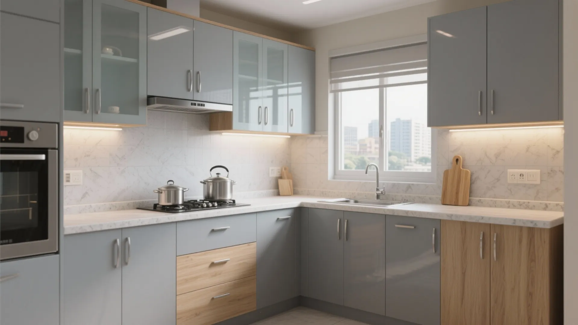 2 BHK Flat in Dwarka Delhi: 5 Smart Kitchen Design Ideas: A senior interior designer’s real-world guide to turning a compact Dwarka 2 BHK kitchen into a high-function, stylish space