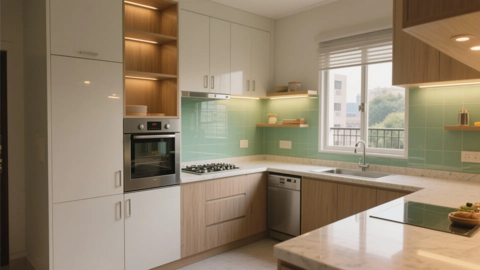 3 BHK Flats in Delhi Dwarka: 5 Design Ideas: Small kitchens, big creativity—my 5 proven inspirations for 3 BHK homes in Dwarka