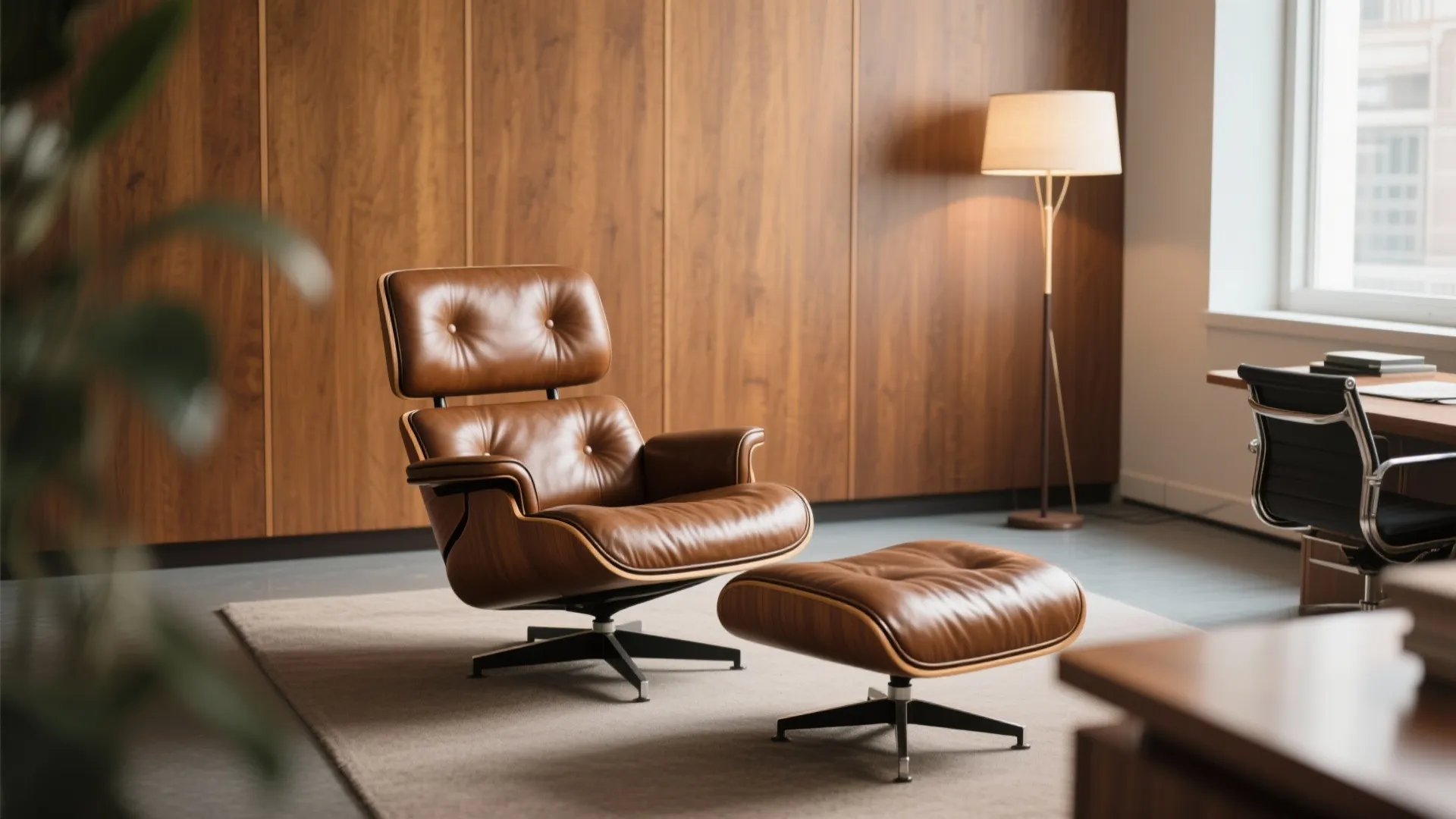 3. Iconic Lounge Chair for Breaks