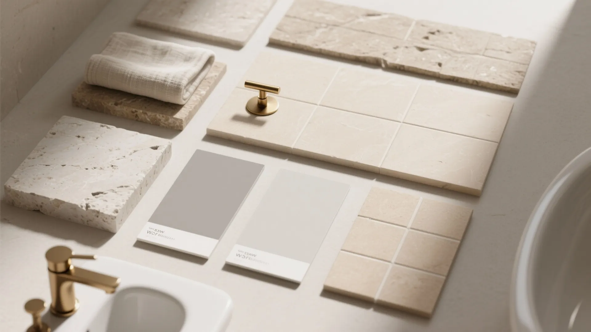 Neutral and earthy tones