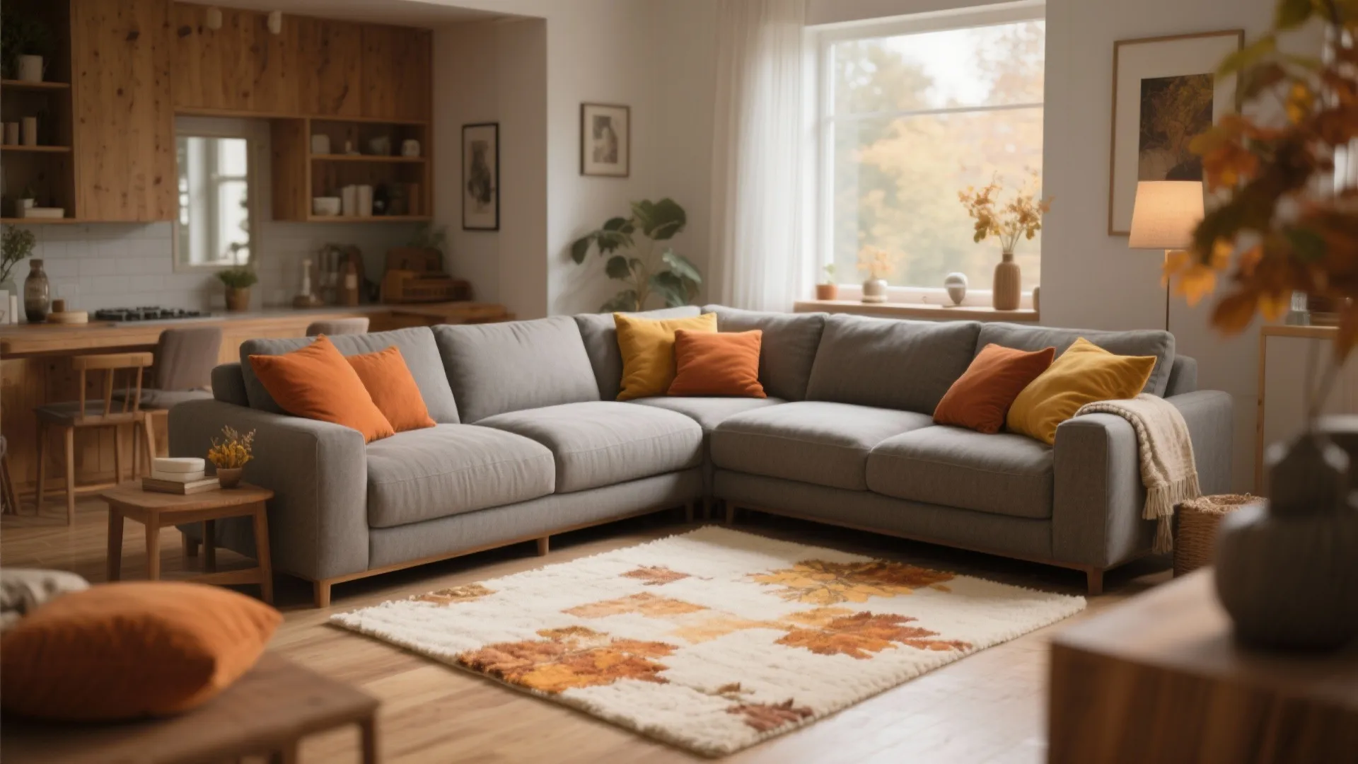 Warm up with Earth Tones