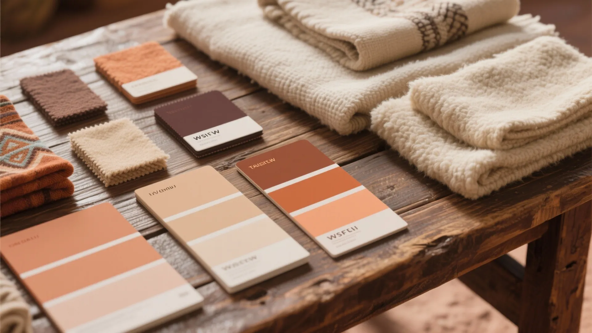 1. Warm Earth-Tone Palette