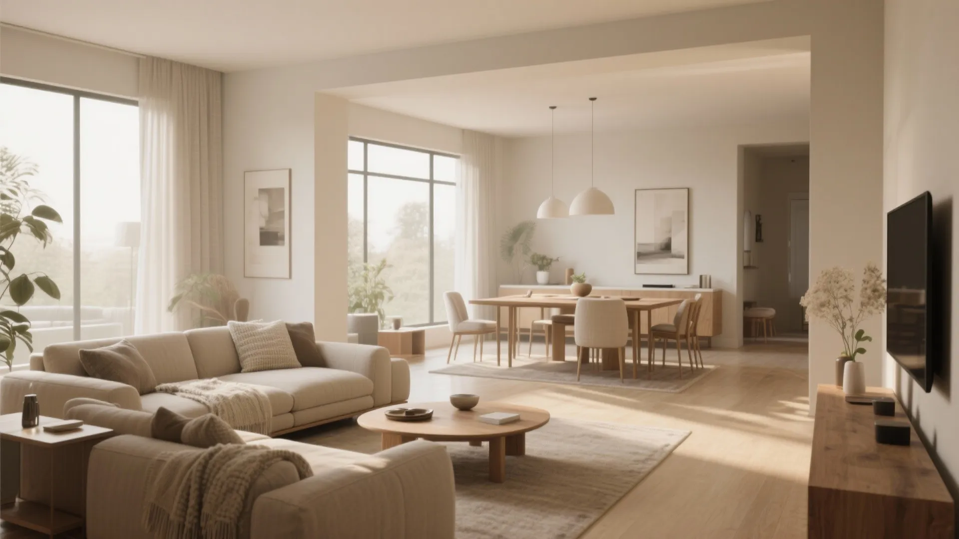 7. Earthy Beige Layers