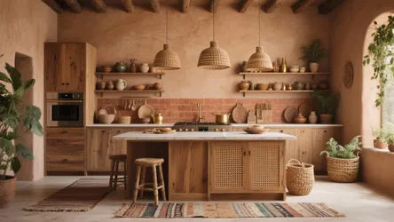 5 Earthy Boho Kitchen Ideas