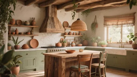 10 Earthy Boho Kitchen Ideas