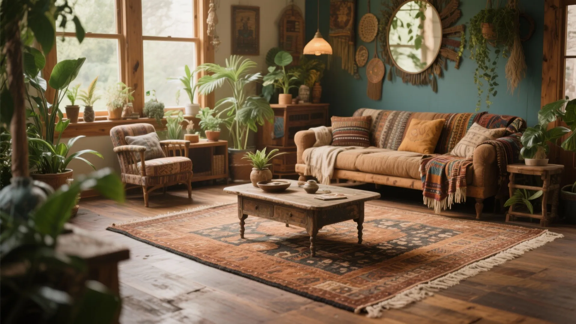 9. Earthy & Bohemian