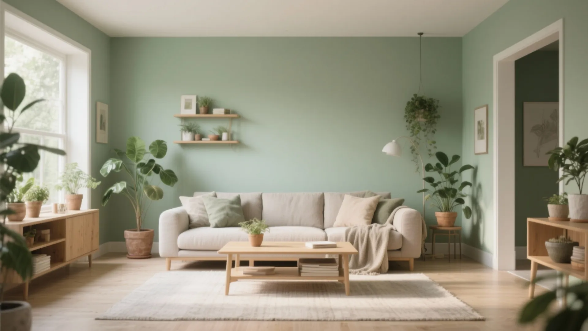 Earthy Greens for Natural Warmth