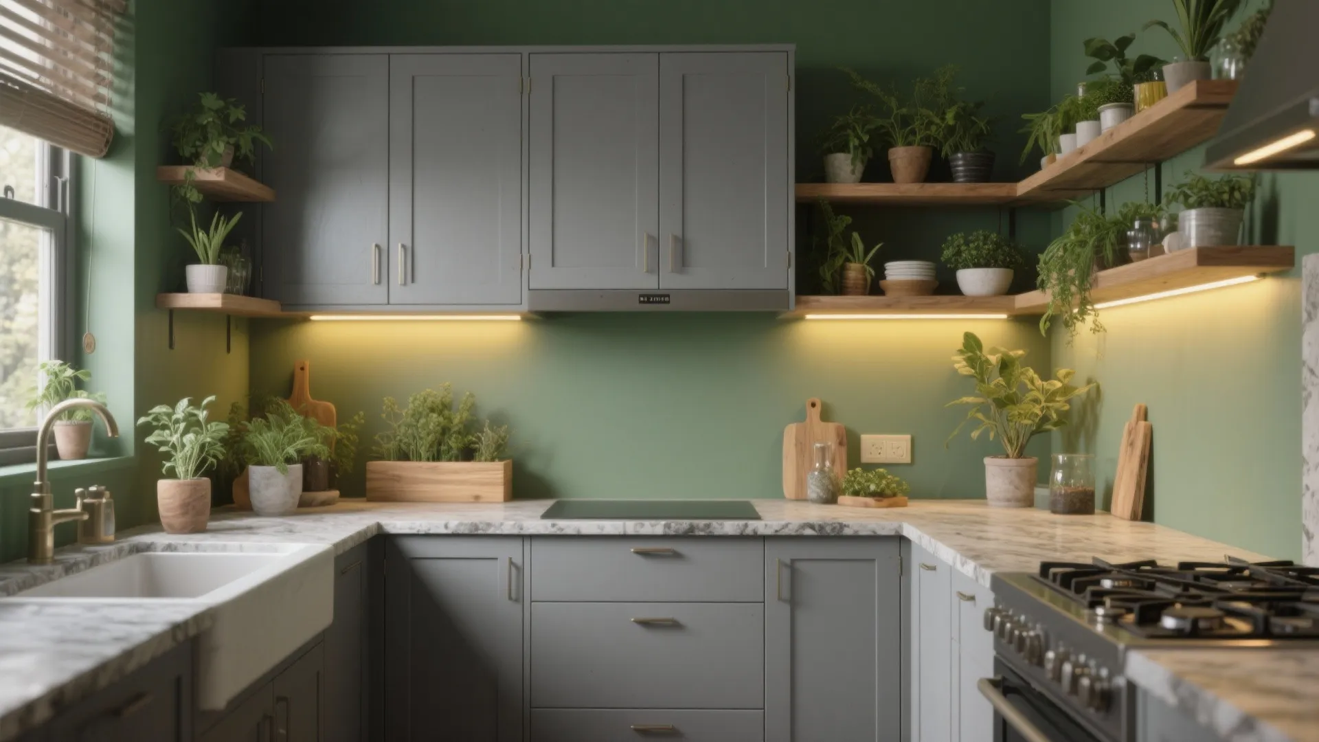 5. Earthy Greens to Add Life