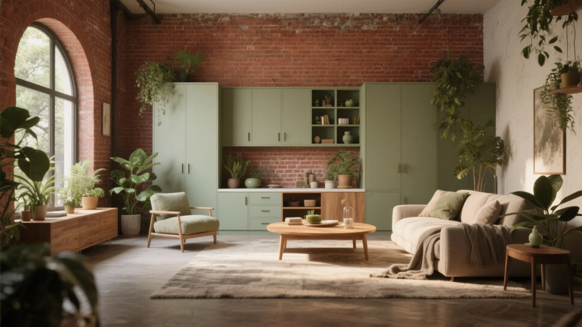 3. Earthy Greens: Muted Sage to Olive