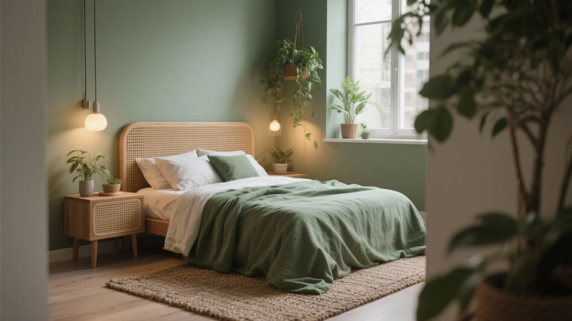 2. Soft Earthy Greens