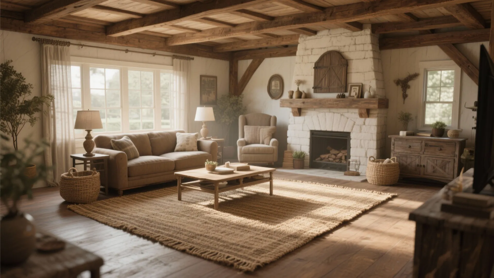 10. Earthy Natural Fibers