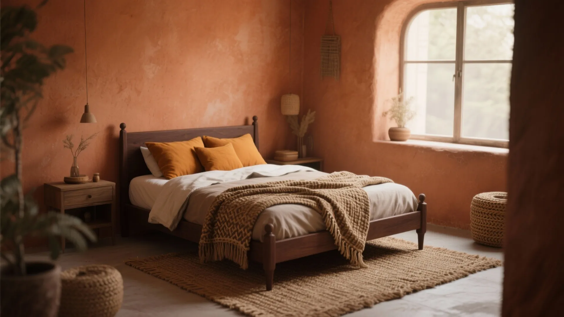 1. Earthy Layers: Warm Tones and Natural Textures