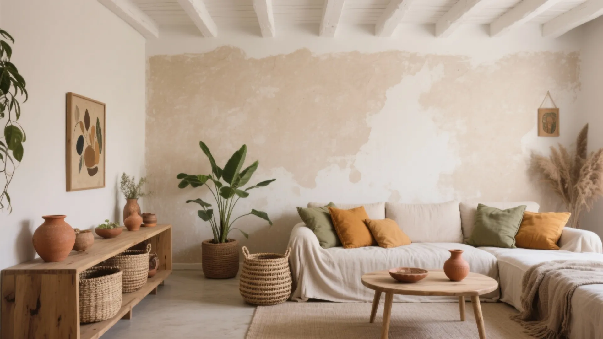 Organic Color: Earthy Walls and Soft Neutrals