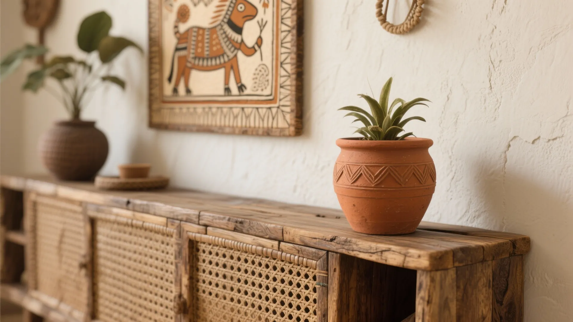 Earthy Materials and DIY Accents That Add Authenticity