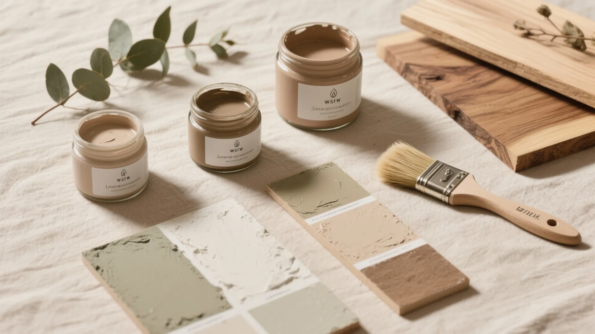 Modern Earthy Palette with Textured Finish