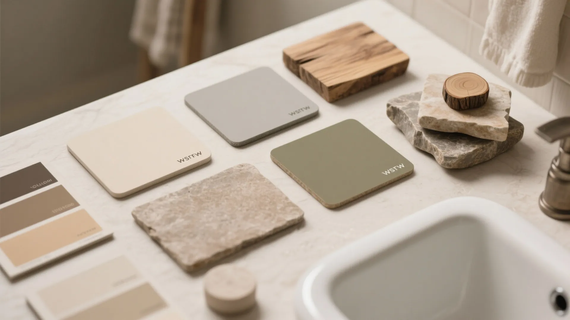 1. Choose a Neutral, Earthy Palette