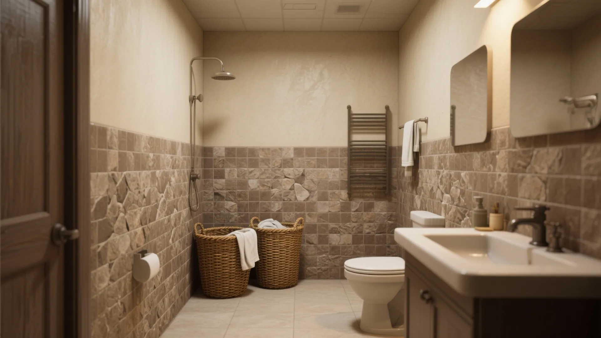 3. Earthy Beige and Taupe — grounding neutral base