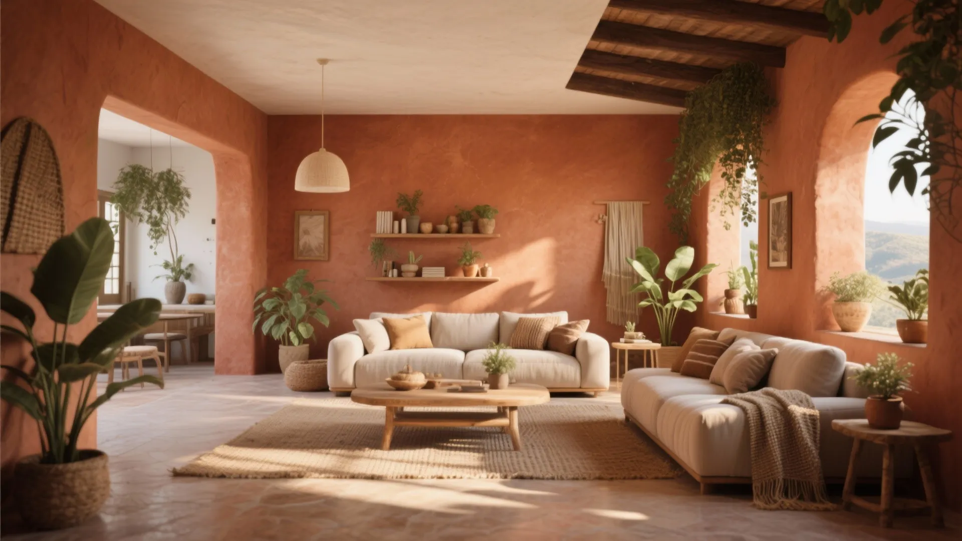 5. Earthy Terracotta