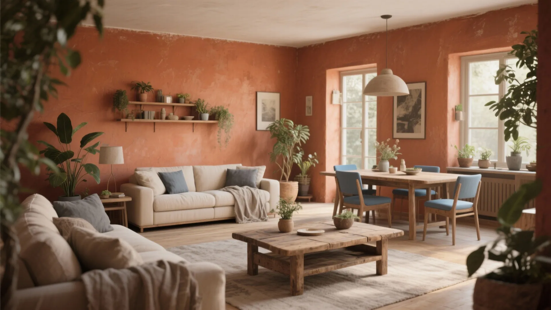 3. Warm Earthy Palette that Anchors