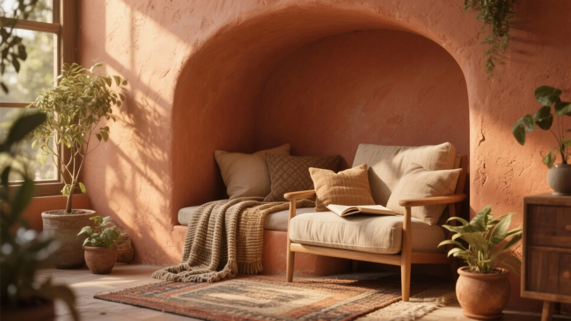 5. Earthy Terracotta — Warmth with Personality