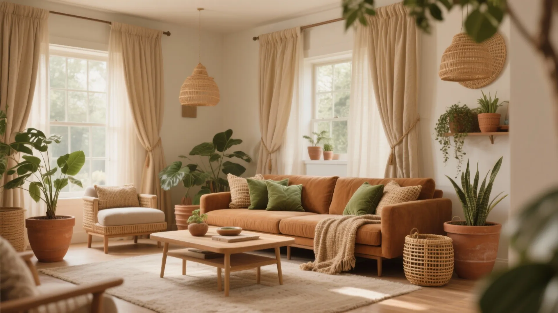 2. Layering Earthy Tones