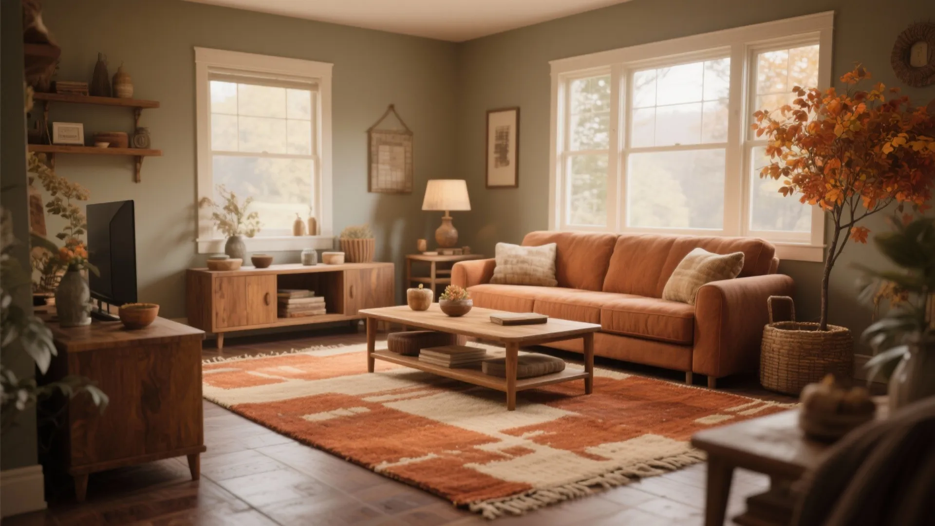 3. Earthy Tones for a Cozy Vibe