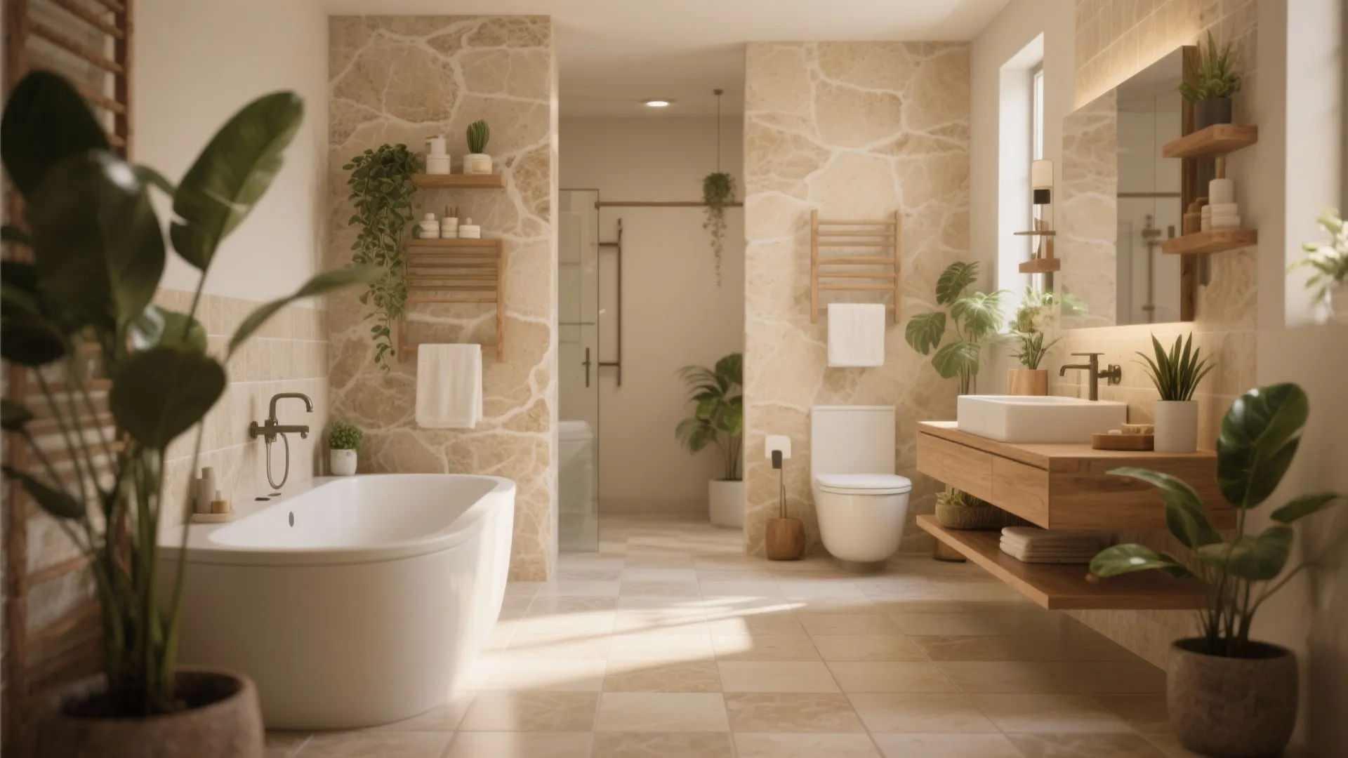 4. Warm Earthy Stone Looks