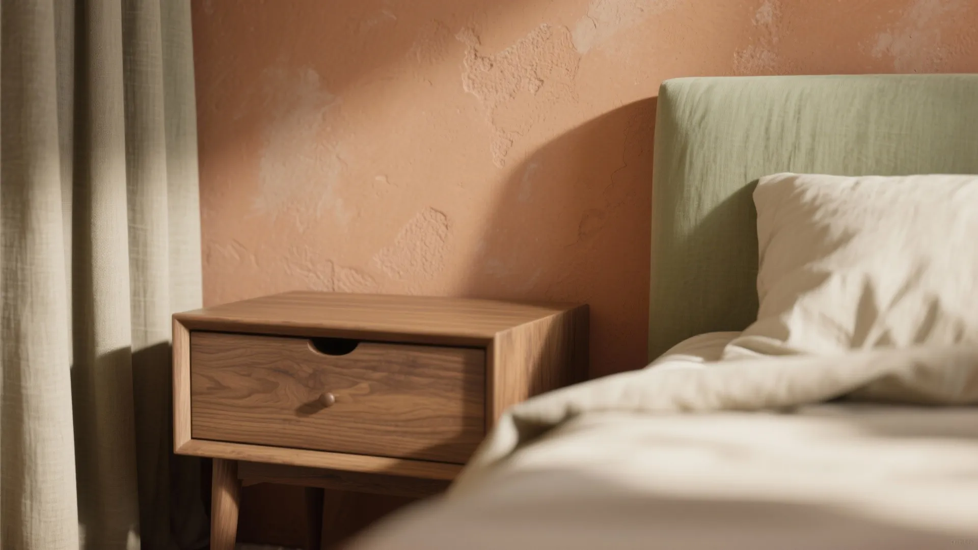 Earthy Neutrals and Wood for Warmth