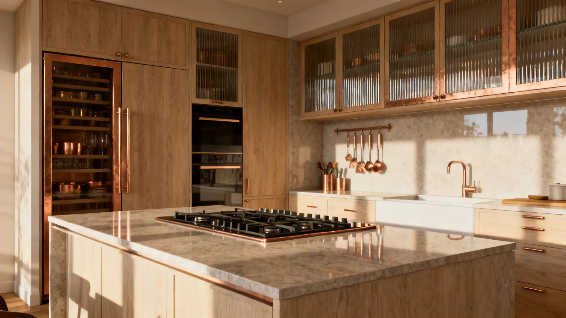 Cooktop Facing East, Storage Grounded in South