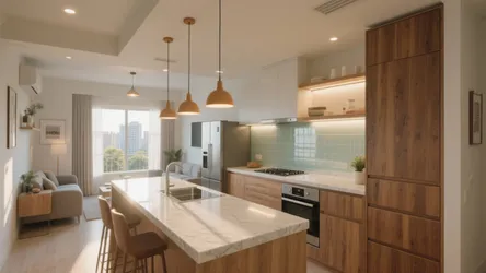 2 BHK East-Facing House Plan: 5 Smart Kitchen Ideas