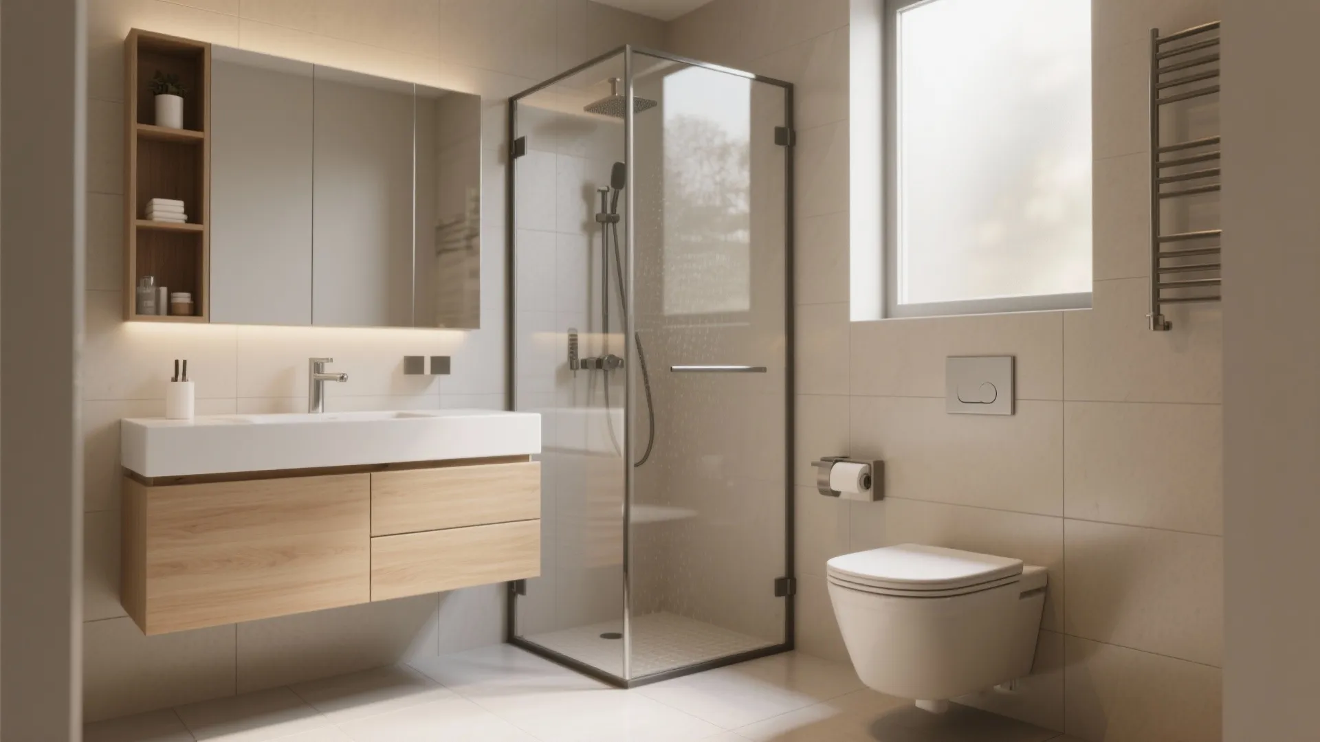 Easy-to-Clean Bathroom Ideas: 5 Simple Inspirations: Practical, stylish bathroom design ideas that make cleaning a breeze — from materials to layout tricks I use with clients