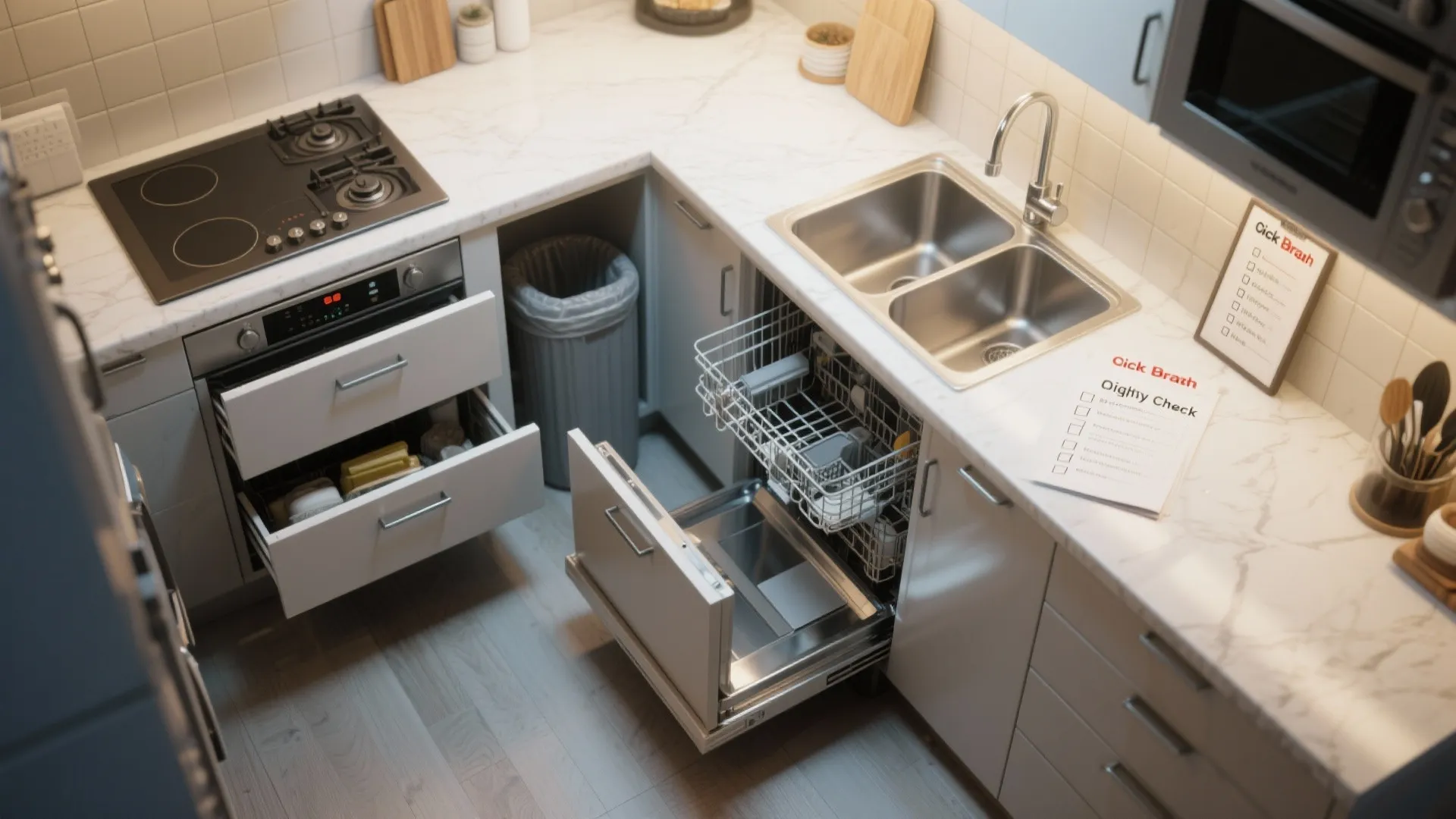 5. Design for easy cleaning and quick checks