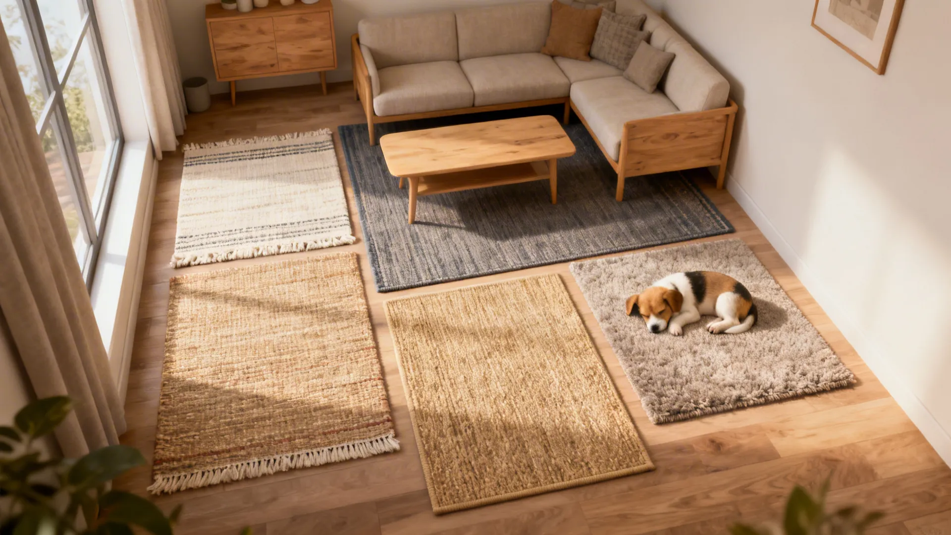 5 Easy-to-Clean Rugs for Small Living Rooms