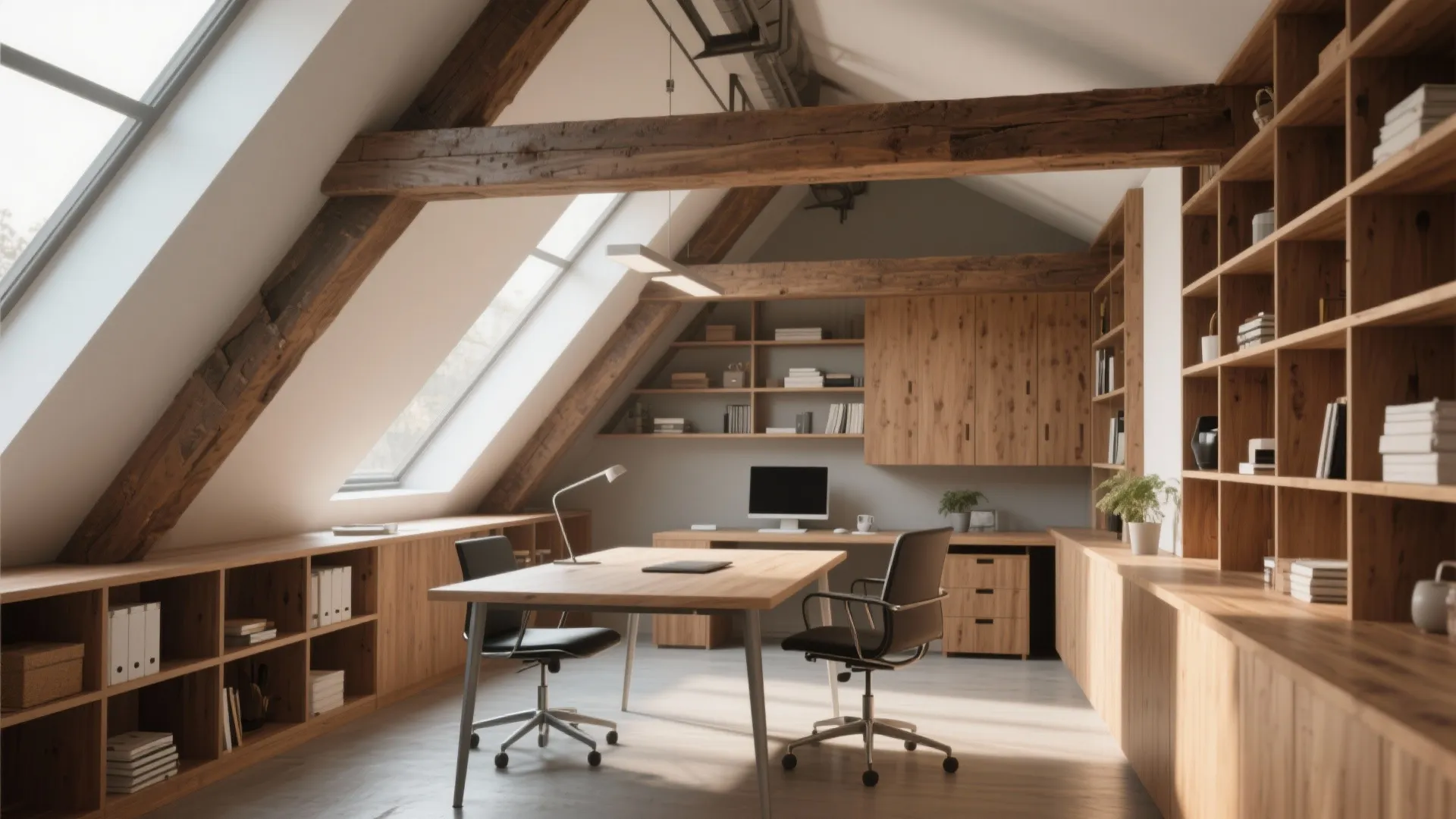 3. Under-the-Eaves Storage