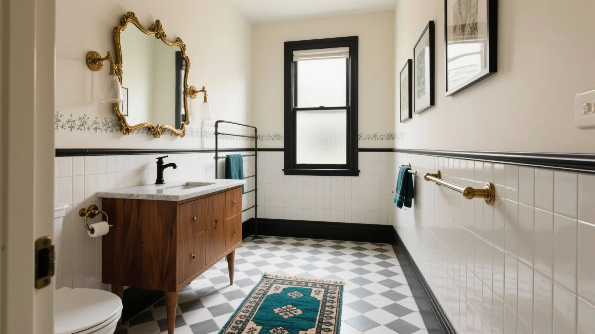 Eclectic Bathroom Decor: 5 Fresh Ideas That Work: A senior designer’s playful, practical guide to mixing pattern, eras, and color in small bathrooms—without creating chaos.