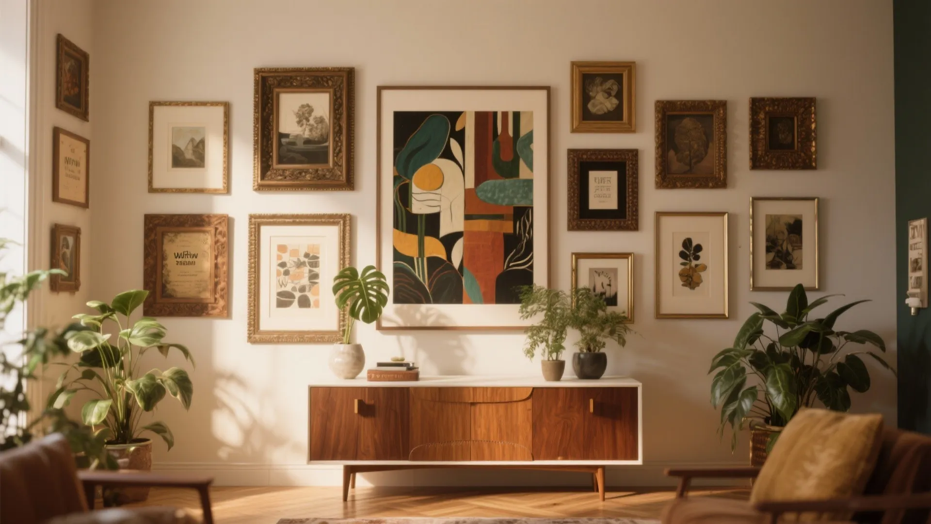 Salon-style Eclectic Cluster