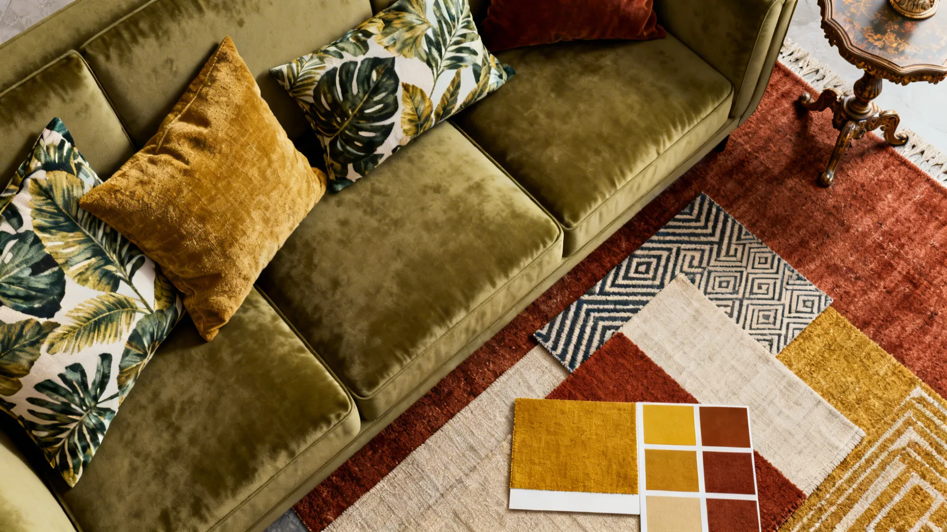 4. Eclectic Layering with Patterns