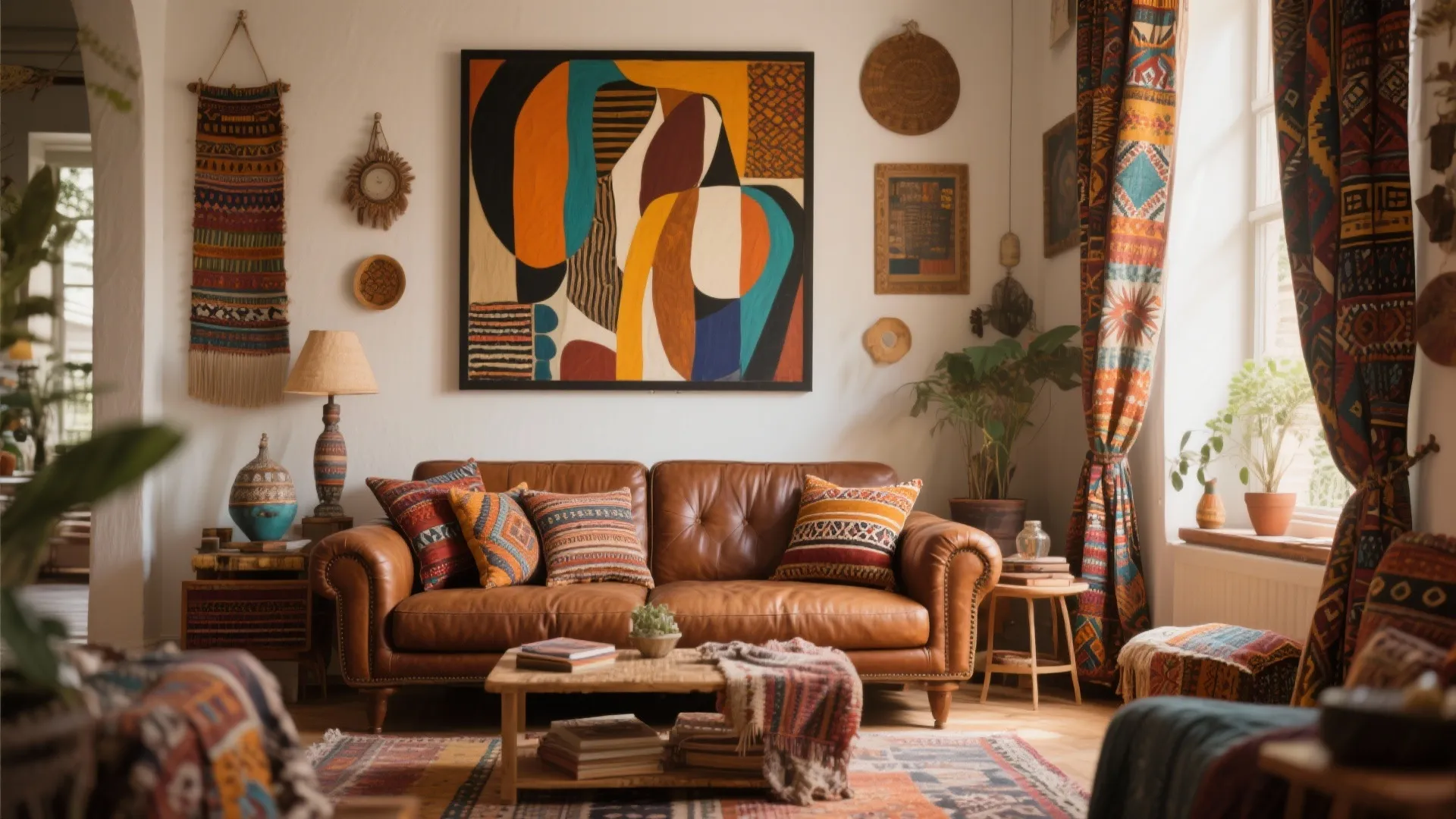 8. Eclectic Pattern Mixing