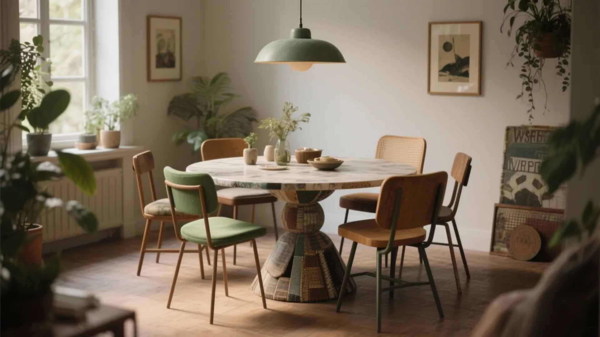 4. Mix-and-Match Eclectic Styling