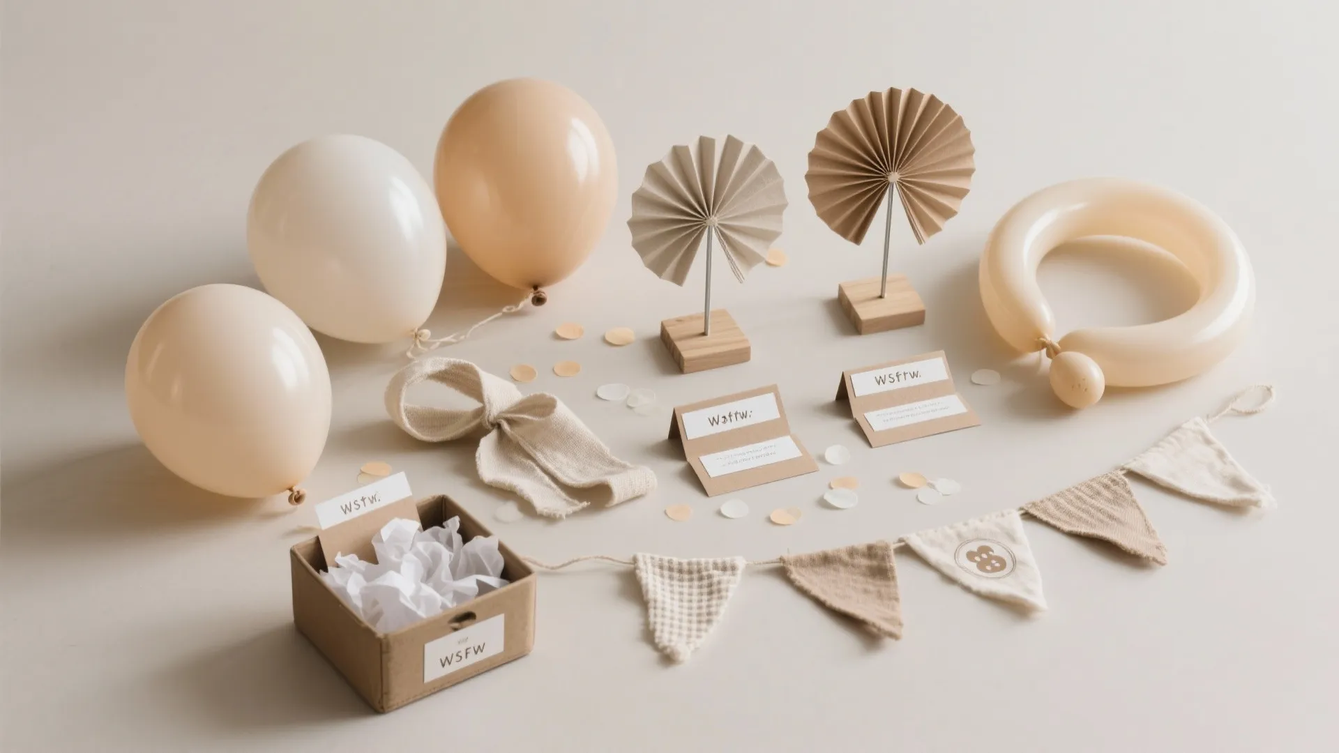 Eco-Conscious Balloons with Reusable Accents