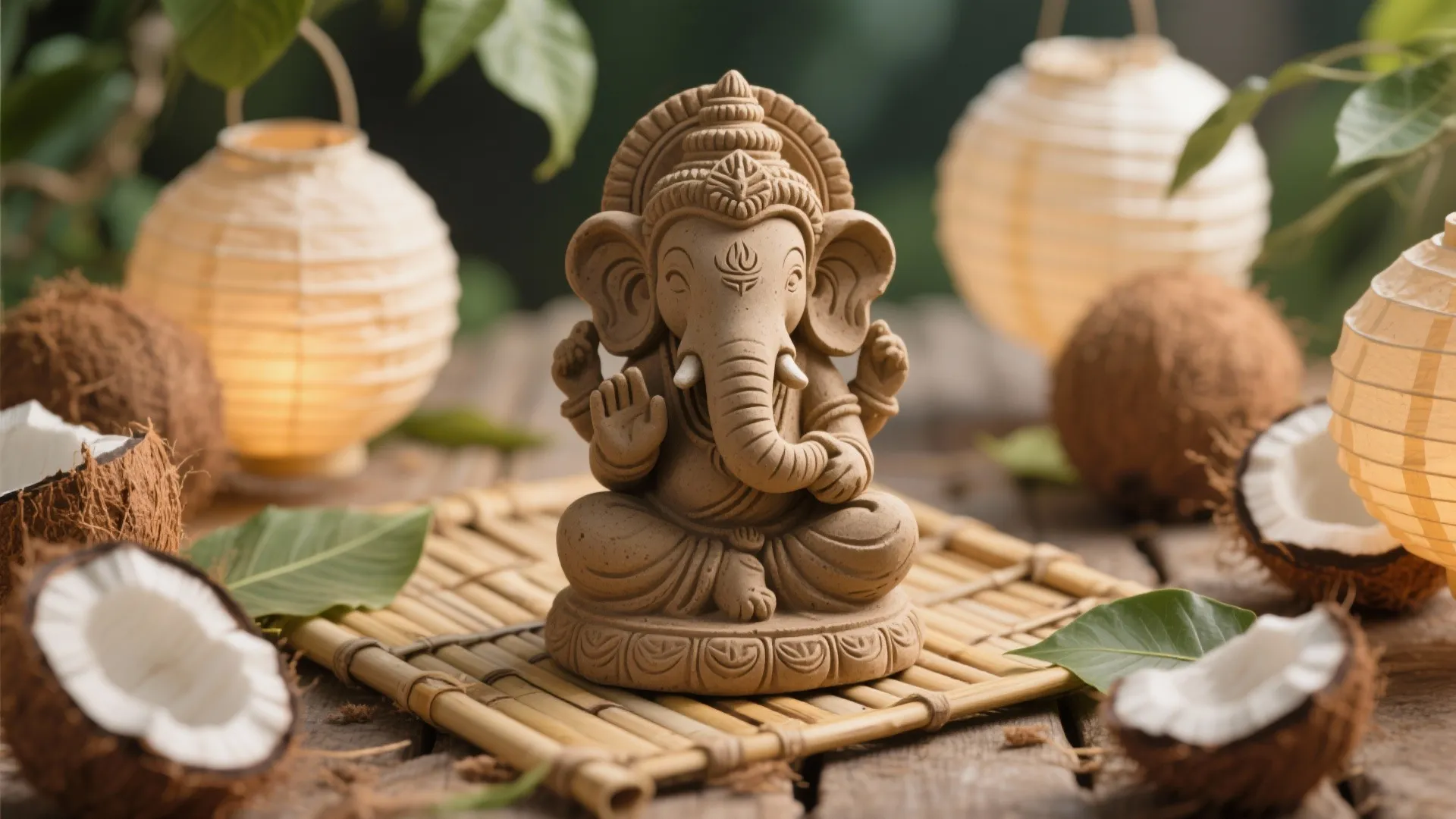 Eco-friendly Clay Idol Display