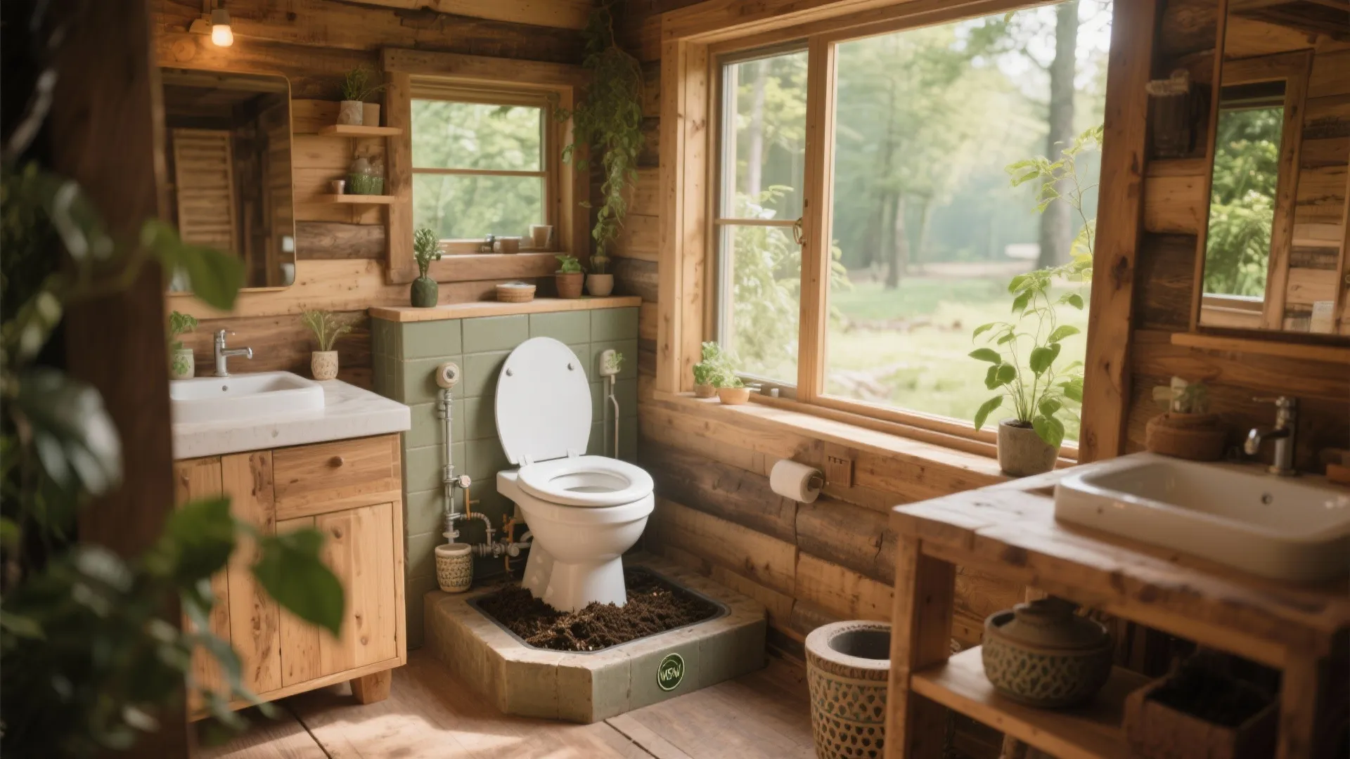 Eco-Friendly Composting Pot