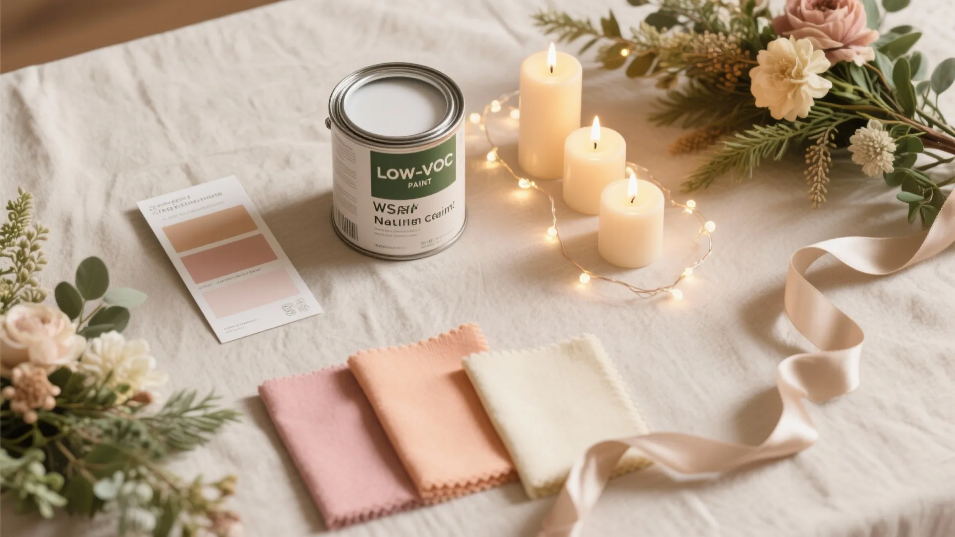 Safe, Low-Emission Materials and Cozy Lighting