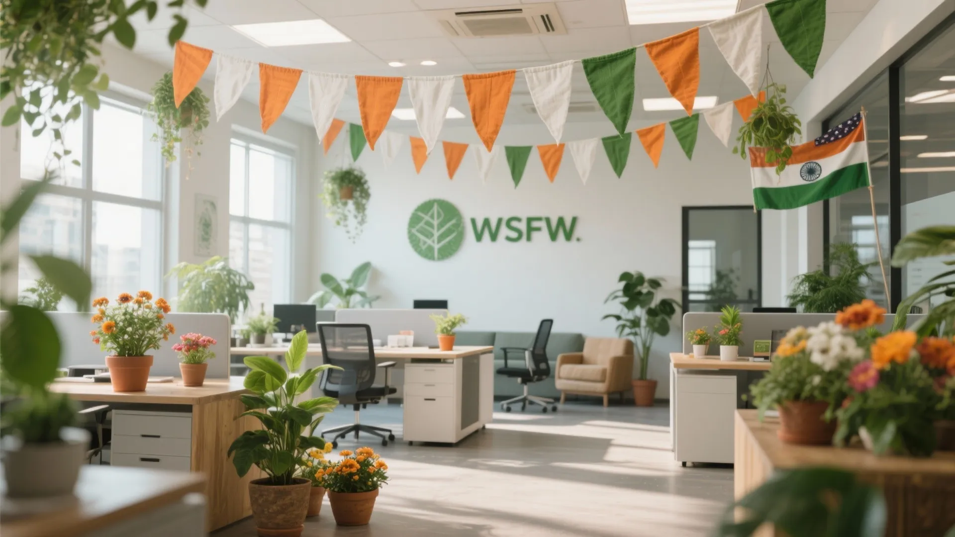 Eco-friendly Festive Touch