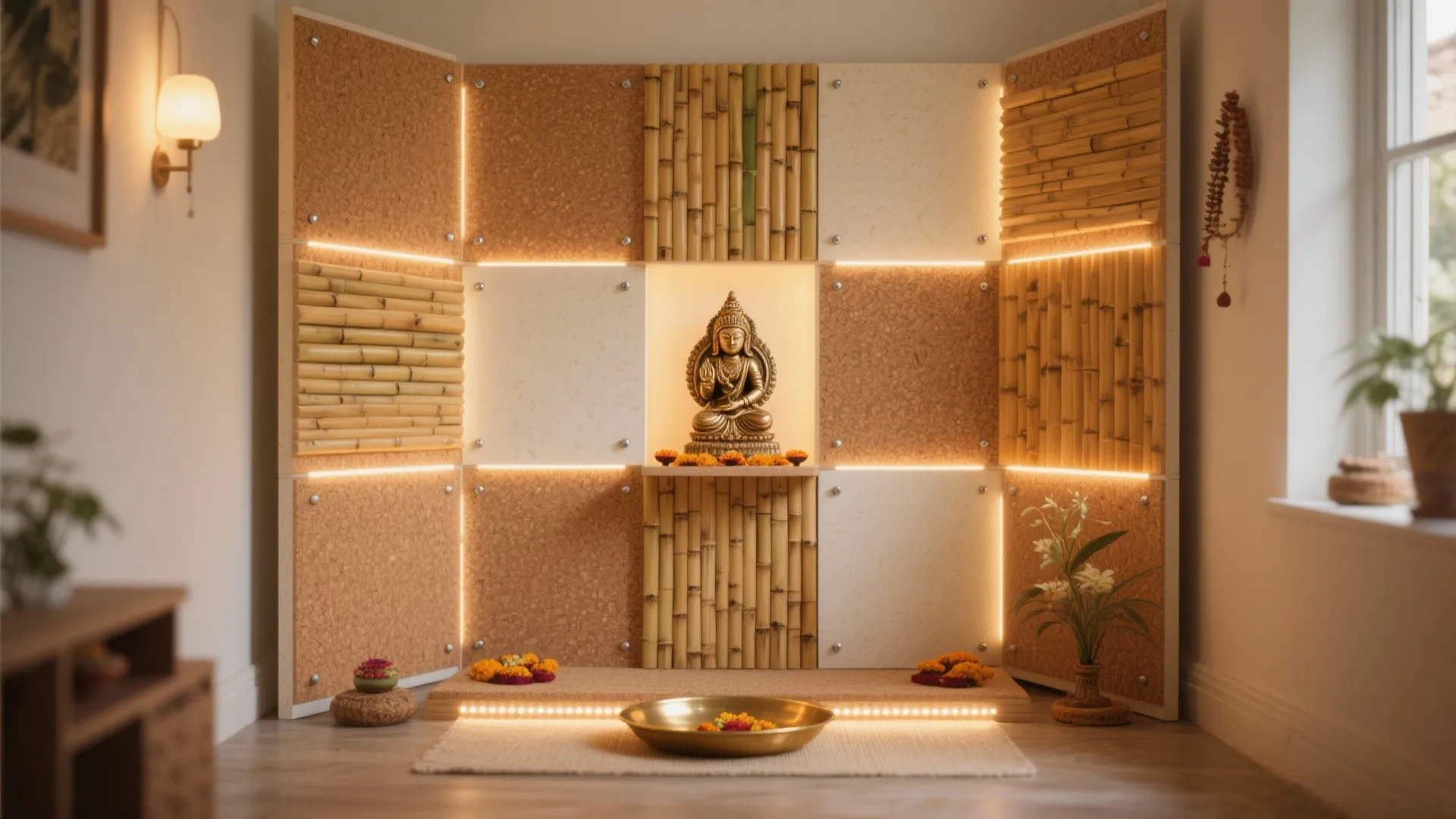 Eco-Friendly Modular Backdrops and Light